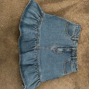 John Galt Brandi Melville denim skirt